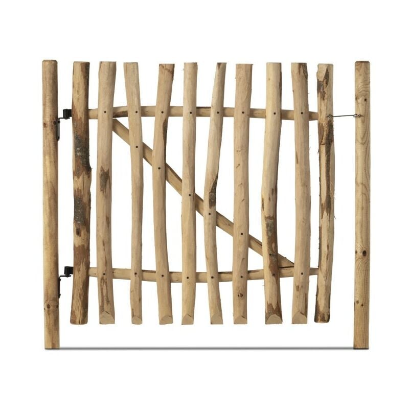 Portillon bois ganivelle 1m20