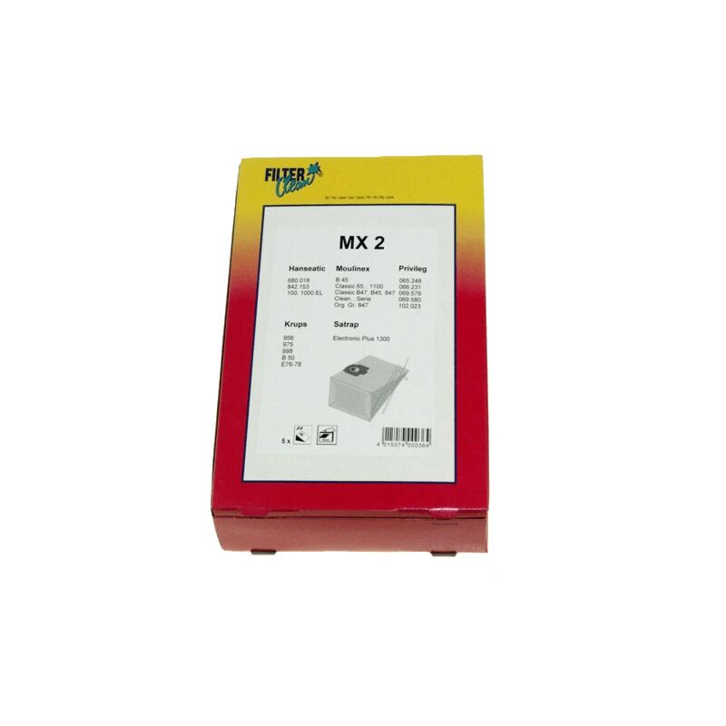 Moulinex - sachet de sacs aspirateur pour petit electromenager 000046-K
