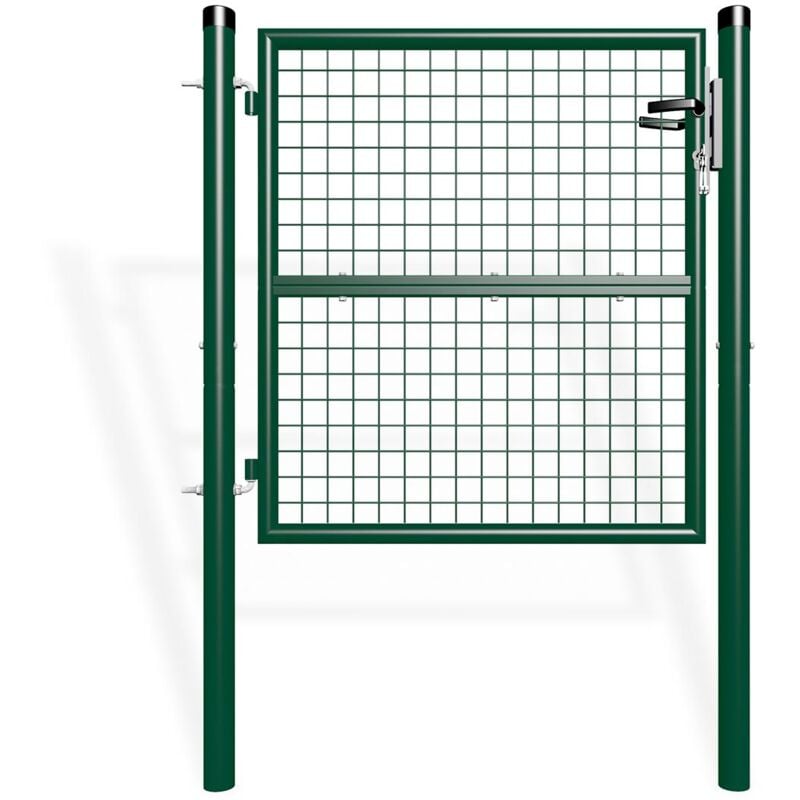 Portillon grillagé 1m Vert olga H.100cm