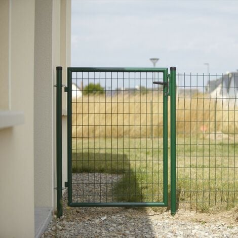 Portillon grillagé Eco l.100 x H.100 cm, vert