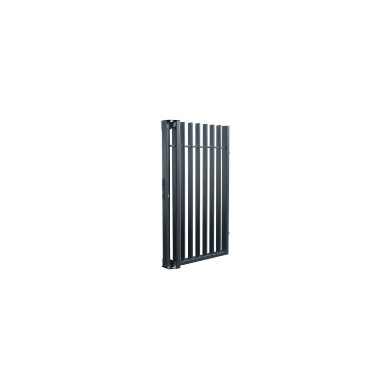 Portillon lotos 90 x 150 cm avec gâche électrique, sens ouverture droite