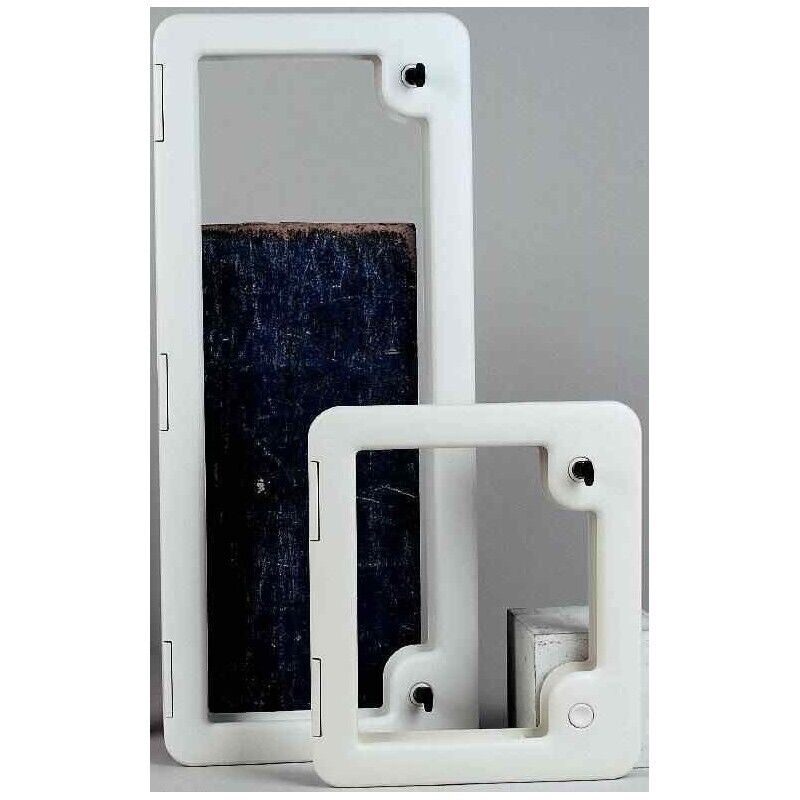 Thetford - Portillon D5 avec 2 boutons coloris blanc crème pour caravane et camping-car