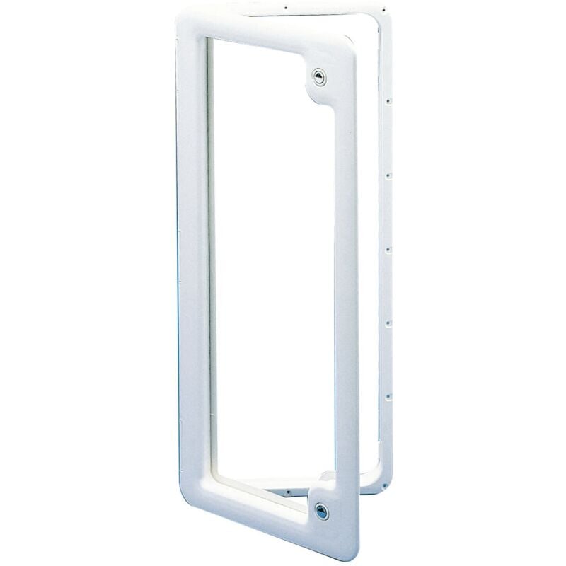 Thetford - Portillon D5 avec 2 boutons coloris: gris pour caravane et camping-car