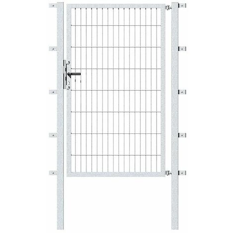 Portillon treillis, galvanisé a chaud 1500x1200mm, largeur treillis 50x200mm