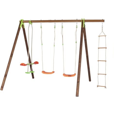 Portique 4 agrès avec siège bébé - DEKO