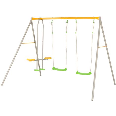 Portique métal 4 enfants 1,9 m Trigano BRIOSO