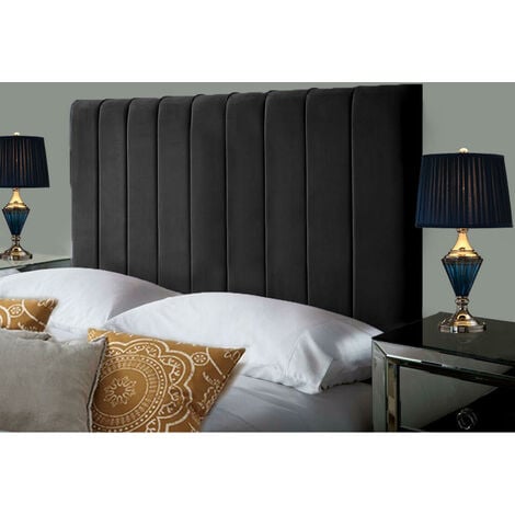 SERENE LIVING 5ft Kingsize 36" Headboard - Black