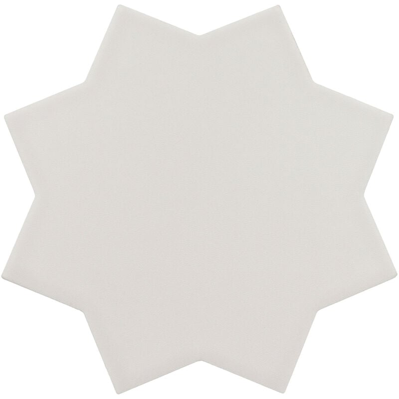 Carrelage sol / mur forme étoile gris 16,8x16,8 cm porto star oxford gray (vendu par boite de 0,49m2)