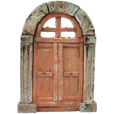 Portone in Resina H 10 x 7 x 1,5 cm per Presepe 11842