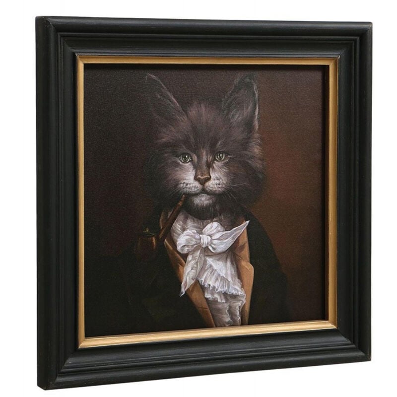 Portrait chat Noir - Interior's