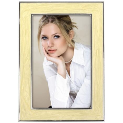 Portrait-Rahmen Pau 15x20cm Elfenbein