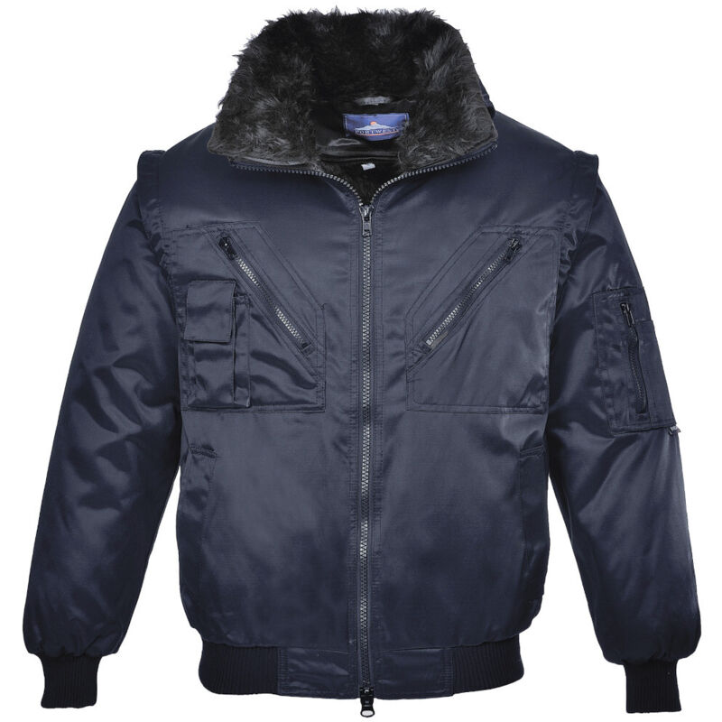 Pilotjacke Farbe, Marine Größe M - Portwest