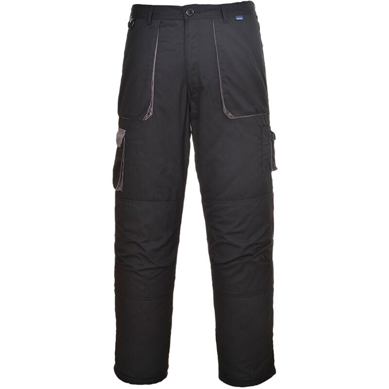 Texo Kontrast Schwarz Hose Tall 2XL - FR(54) - UK(44)