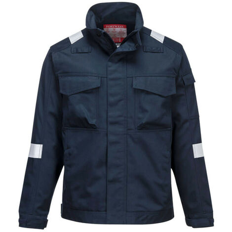 Portwest Arbeitsjacke Multinorm "Bizflame" FR68 Blau 3XL