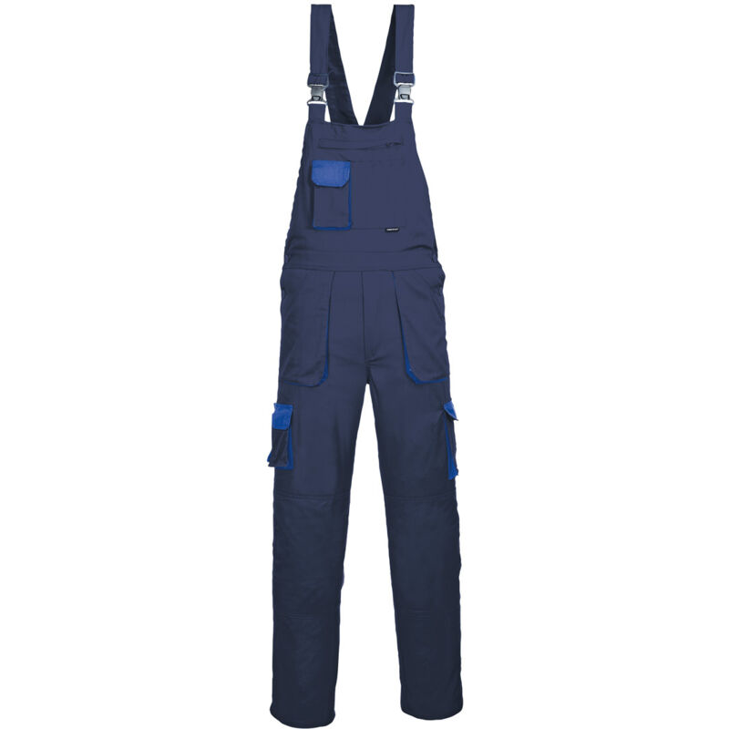 Portwest Texo Kontrast Marine Trägerkleid Xl