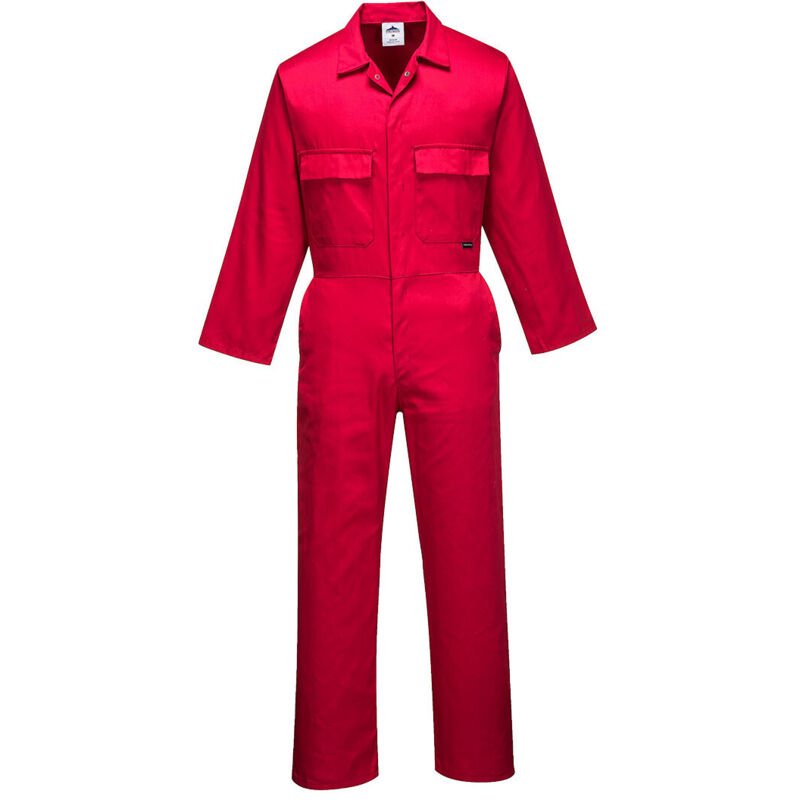 Arbeitskombination Euro Work Farbe, Rot Größe 4xl - Portwest