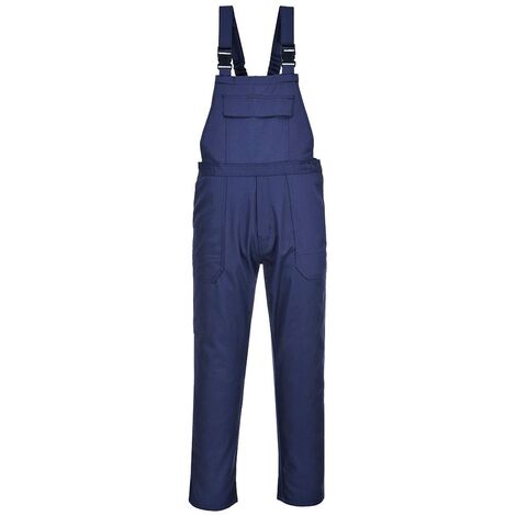 Portwest-Burnley Workwear Bib and Brace Dungarees Overall Combinaison