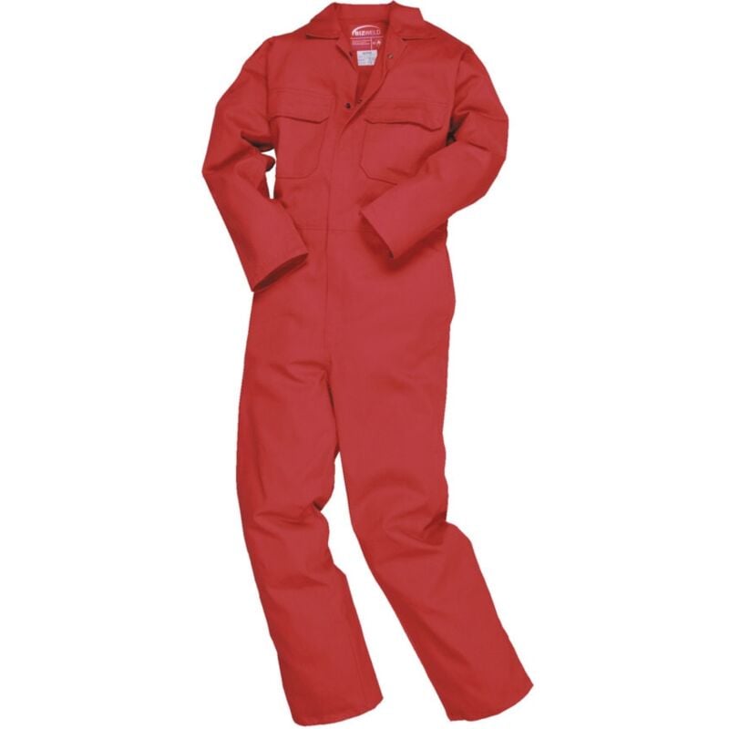 BIZ1 Bizweld Flame Resistant Coverall/Boiler Suit Navy (xl) Regular Leg - Portwest