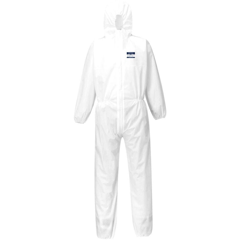 Combinaison BizTex® SMS type 5/6 couleur : Blanc taille 4XL - PORTWEST