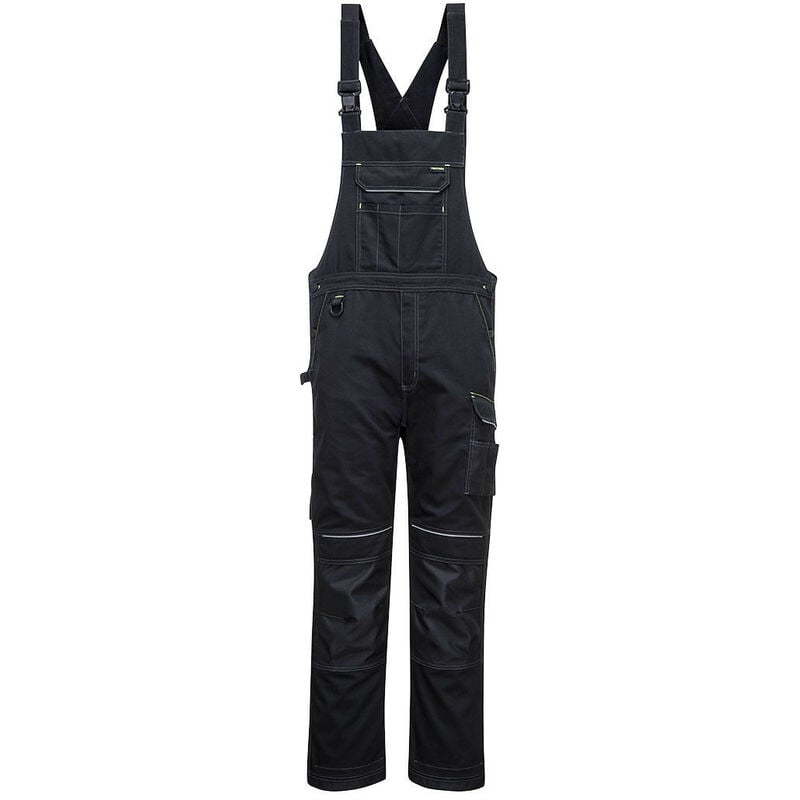 Portwest - Cotte à bretelles PW3 Work couleur : Noir taille xl