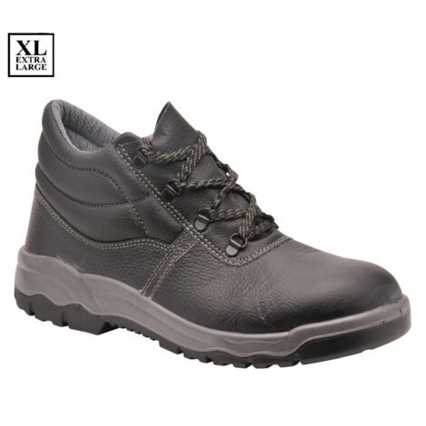 Portwest FW23 S3 Stivali Antinfortunistici, Unisex - Adulto, SRC, Nero (Nero Bkgr), 50 EU (15 UK)