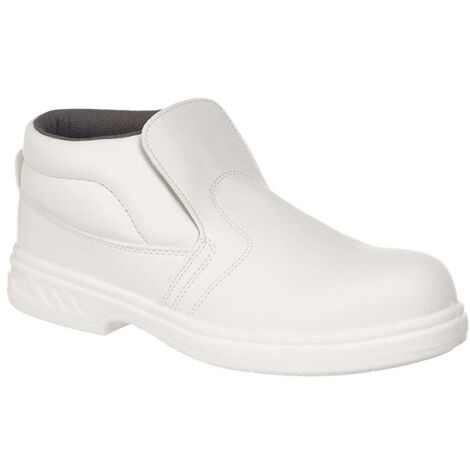 Portwest FW83 S2 Stivali antinfortunistici, Unisex - Adulto, SRC, Bianco (Bianco Whr), 34 EU (1 UK)