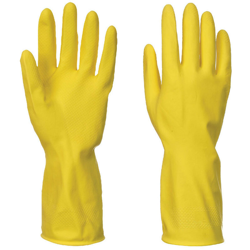 Portwest - Gant Latex de ménage couleur : Jaune taille m