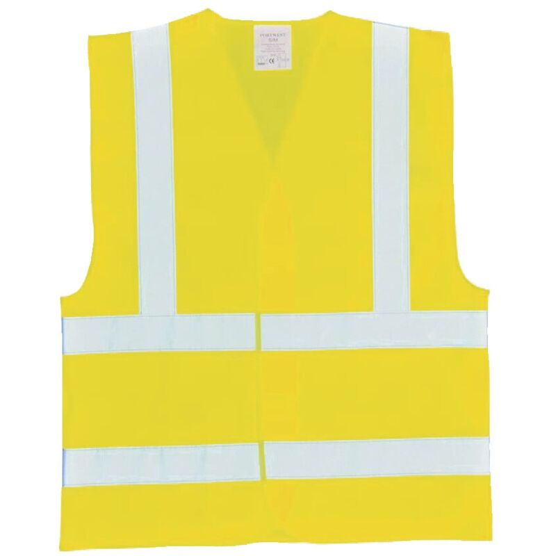 FR71 2XL/3XL Hi-vis Yellow Flame Retardant Vest - Yellow - Portwest