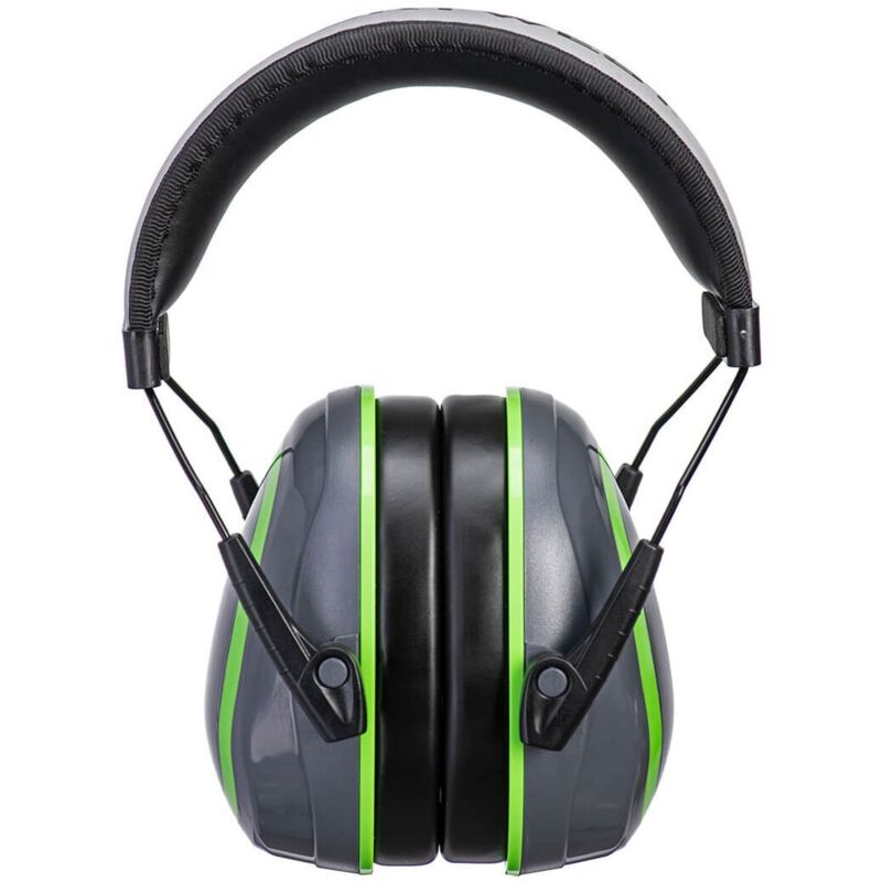 Portwest HV Extreme Ear Defenders Low, Grey/Green, N