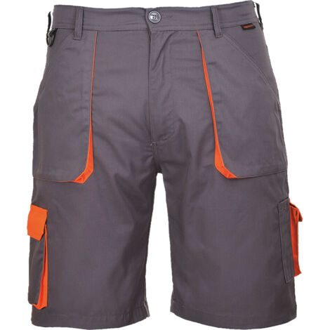 Portwest Kurze Arbeitshose mit 7 Taschen TX14 Grau M