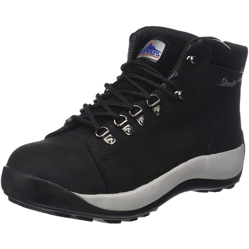 Portwest Mens Steelite SB HRO Leather Safety Boots (5 UK) (Black)