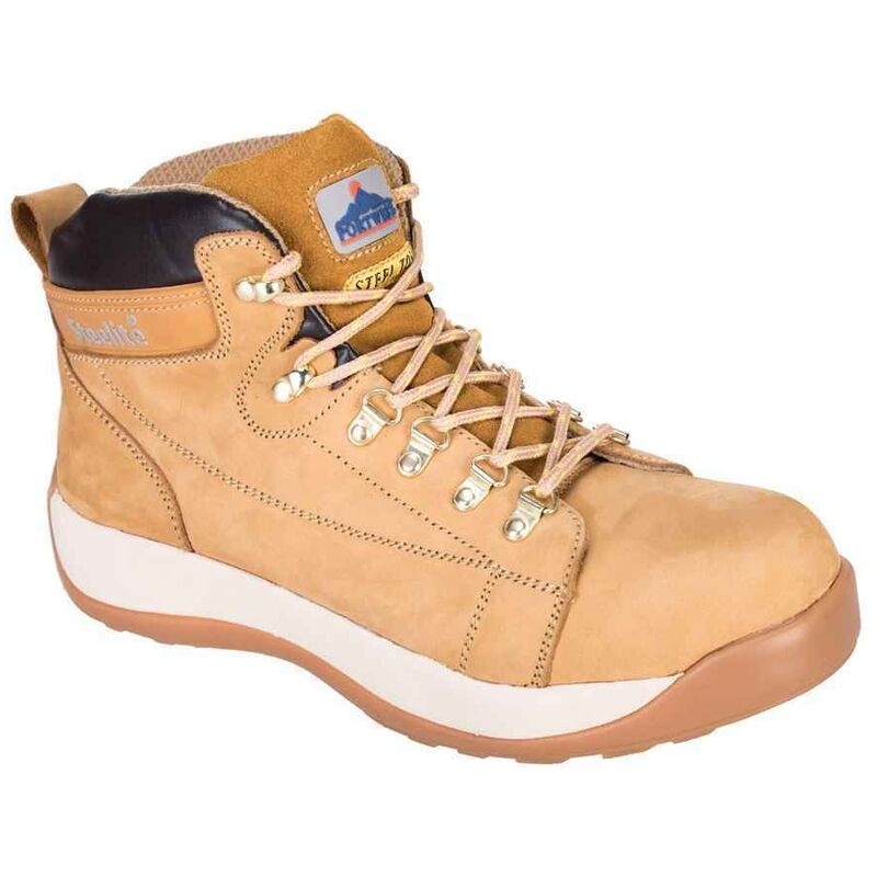 Portwest Mens Steelite SB HRO Leather Safety Boots (10 UK) (Honey)