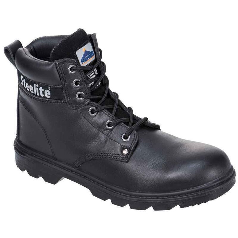 Portwest Mens Steelite Thor S3 Leather Safety Boots (5 UK) (Black)