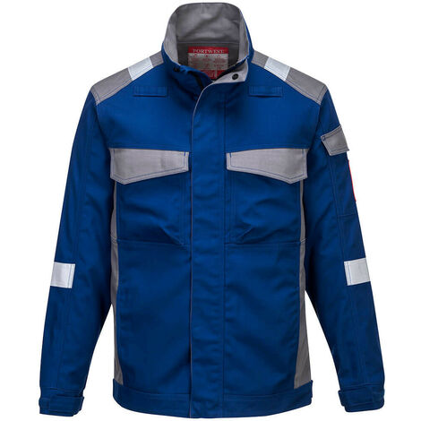 Portwest Multinorm Arbeitsjacke "Bizflame" Blau XXL