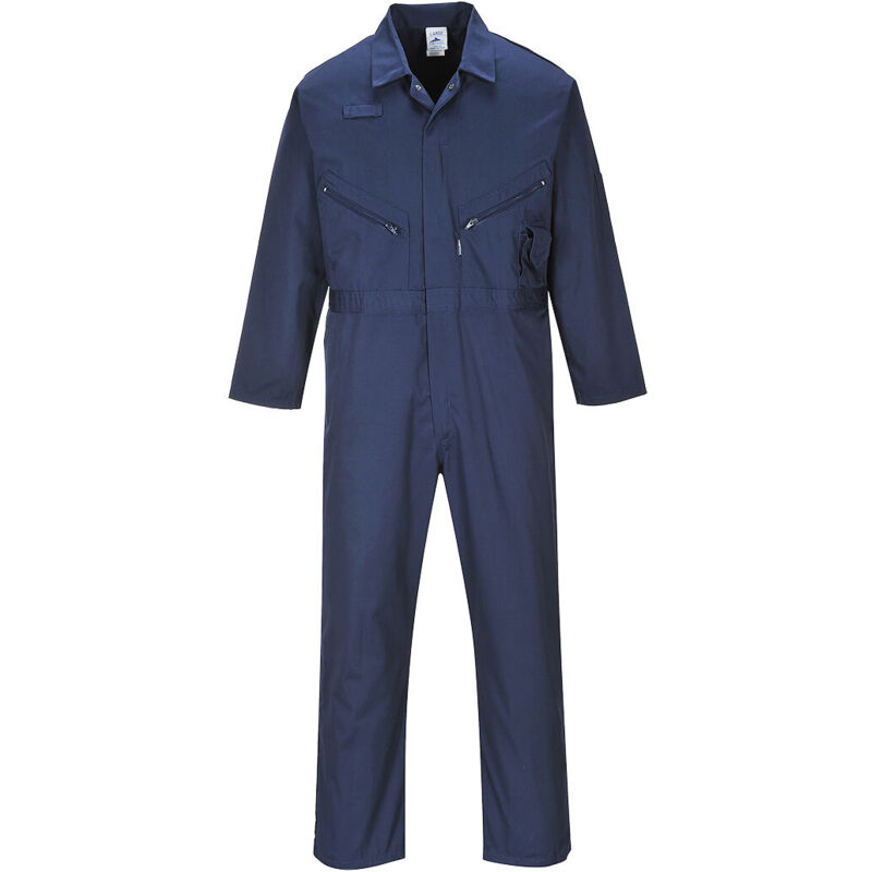 Portwest Liverpool Overall Mit Reißverschluss Marine 4xl - De(58) - Uk(50)