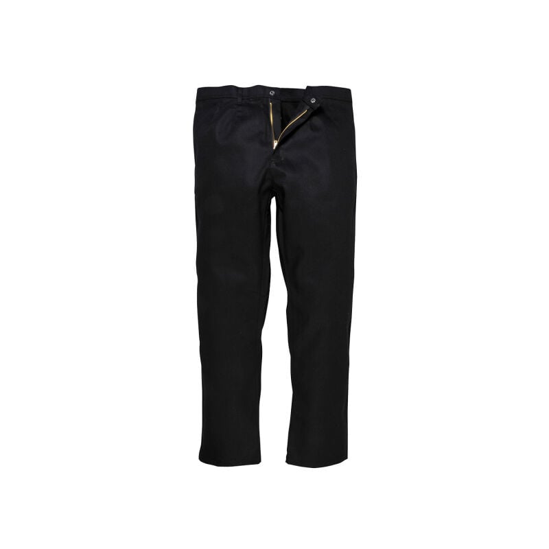 Portwest - Pantalon de soudure 100% coton, taille s BZ30BKRS