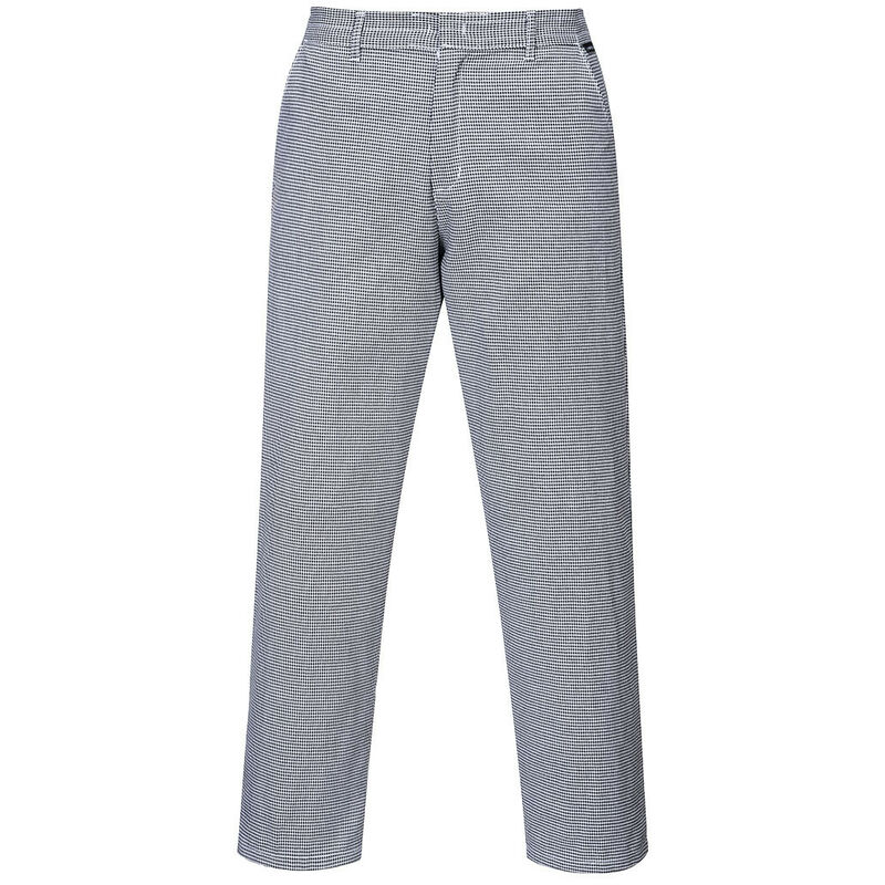Pantaloni da cuoco idrorepellenti Portwest Harrow PIED DE POULE M Pantaloni da cuoco idrorepellenti Portwest Harrow PIED DE POULE M