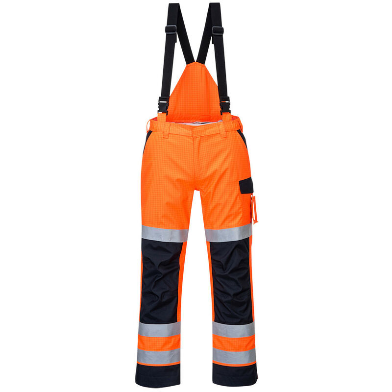 Pantalon De Pluie Multi Normes Arc électrique Couleur : Orange/marine Taille m Portwest