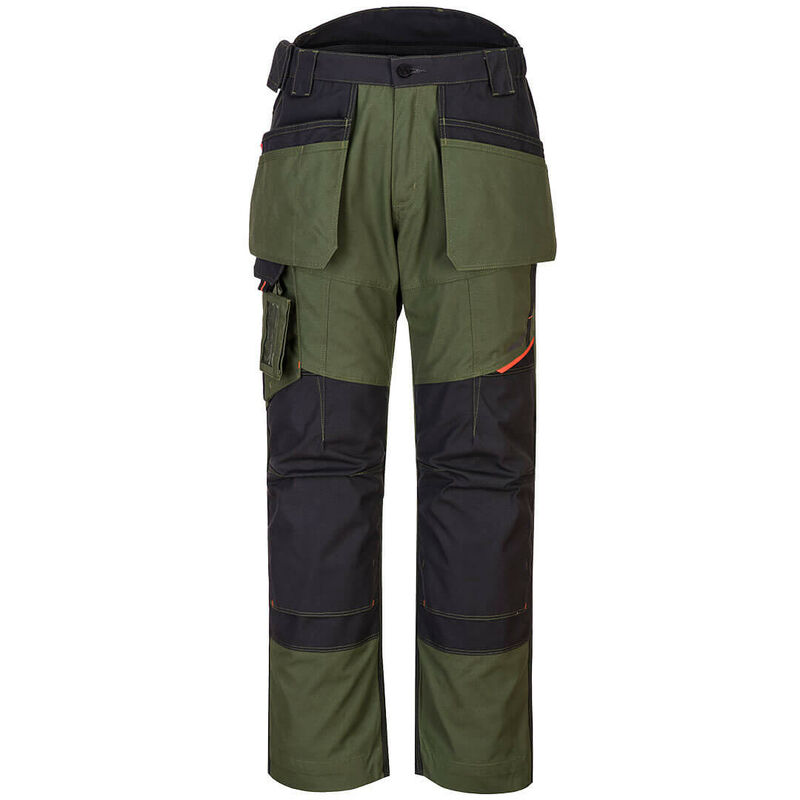 pantalon holster wx3 couleur : vert olive taille 40 portwest