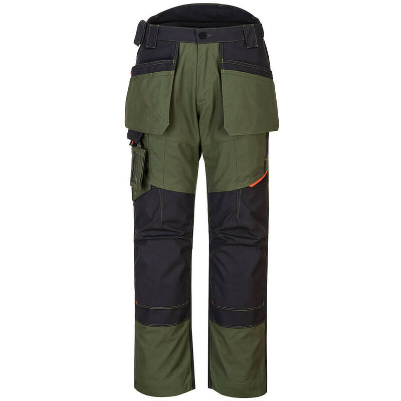 pantalon holster wx3 couleur : vert olive taille 44 portwest