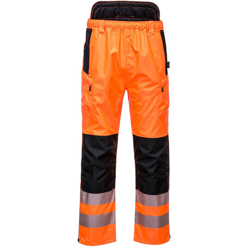 Portwest - Pantalon Extrême Haute Visibilité Pw3 Couleur : Orange/noir Taille Xxl