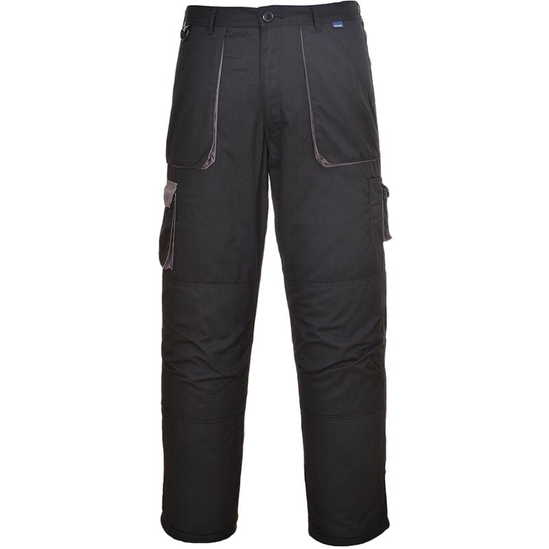 Pantalon Portwest Texo Contrasté matelassé couleur : Noir taille xxl Portwest