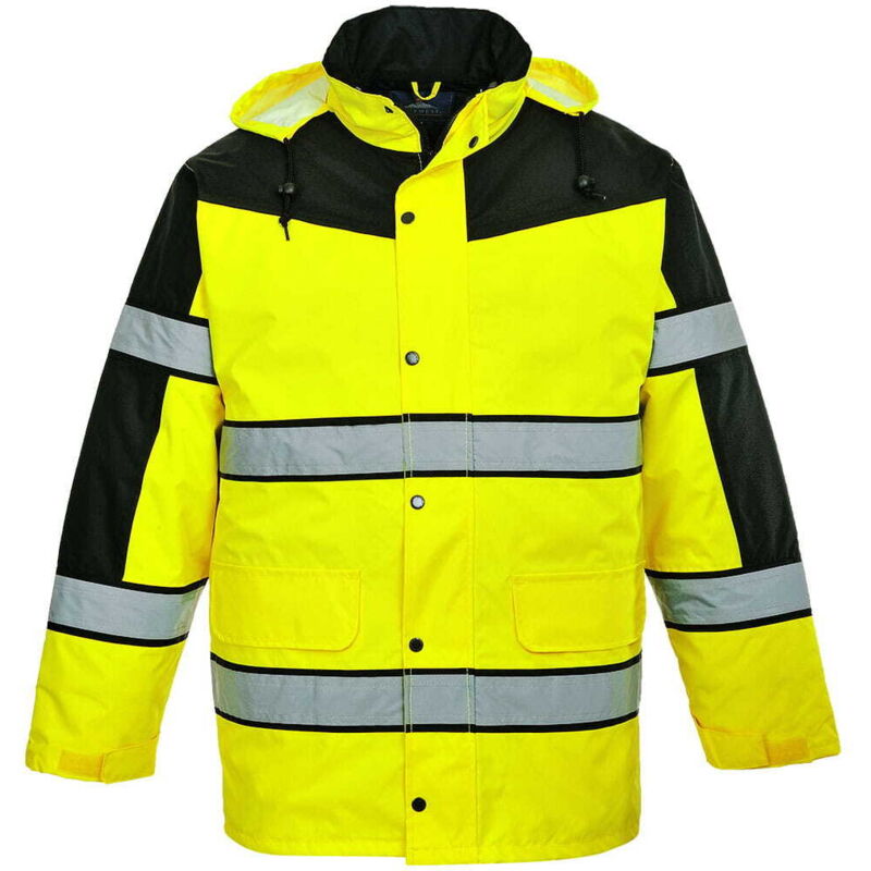 VESTE DE TRAVAIL, isolée, imperméable, avertissement, jaune XL, PORTWEST