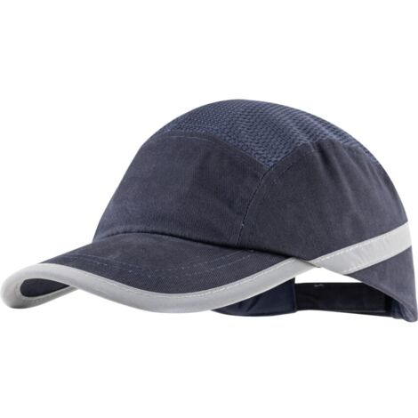 Portwest PW69 Navy vented hiviz bump cap safety hard hat  Baseball 