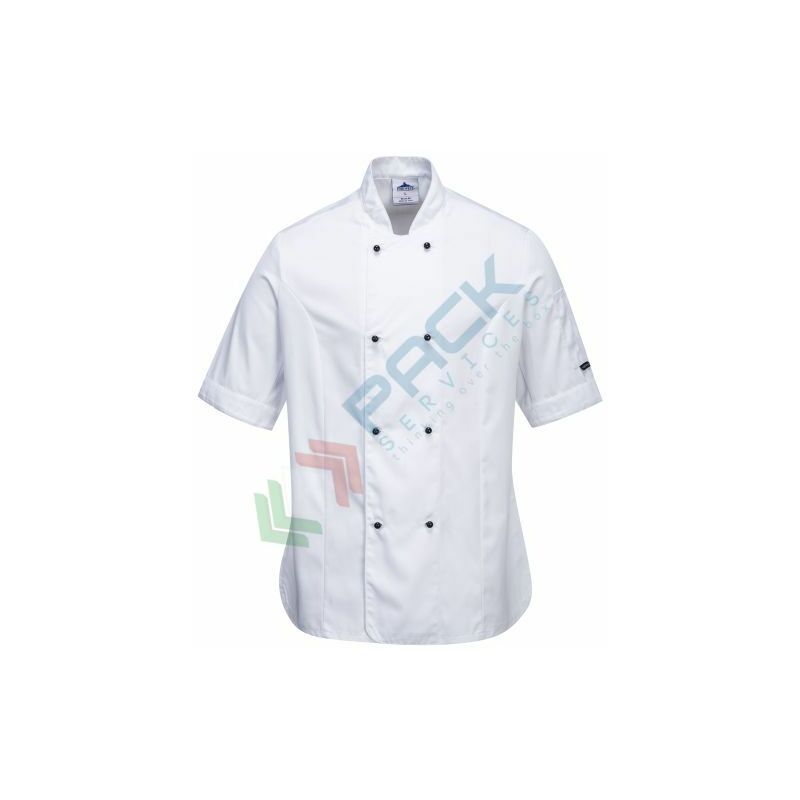 Portwest - Giacca da lavoro, modello chef, tessuto...
