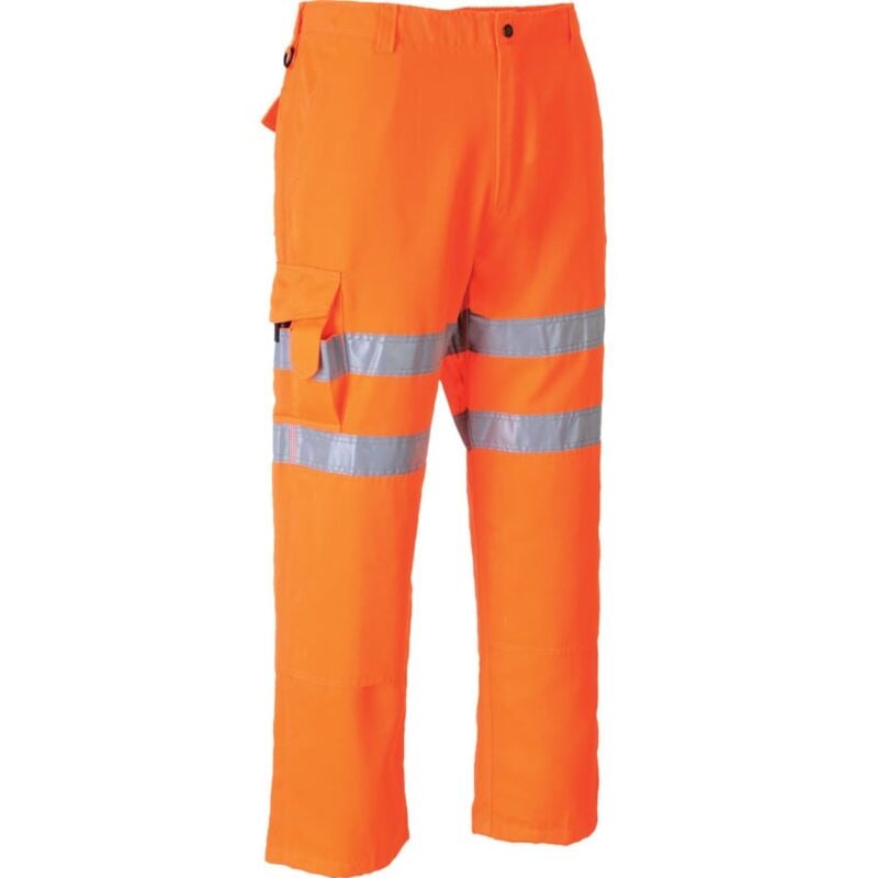 RT46 hi Vis Combat Trousers Orange m 33'-34' Regular - Portwest