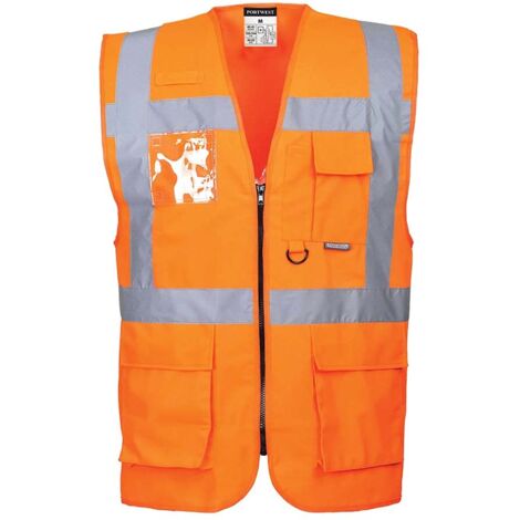 NEIKO Gilet di sicurezza, gilet ad alta visibilità con strisce