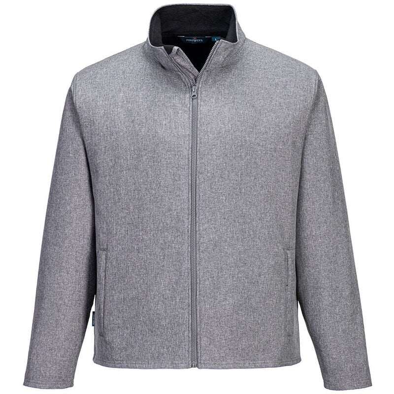 Veste Softshell homme Print & Promo (2 couches) Gris Marl m