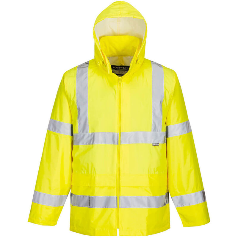 Hochsichtbare Regenjacke Farbe, Gelb Größe Xl - Portwest