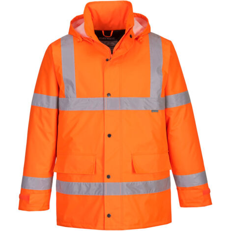 Portwest Warnschutzjacke bis zu -40°C in Orange Gr. 6XL